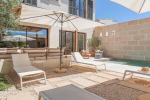 Idyllic exteriors blending natural beauty and radiant warmth in Mallorca homes