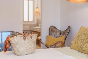 Spacious and harmonious living areas crafted for relaxation in Ses Salines homes