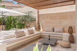 Idyllic exteriors blending natural beauty and radiant warmth in Mallorca homes